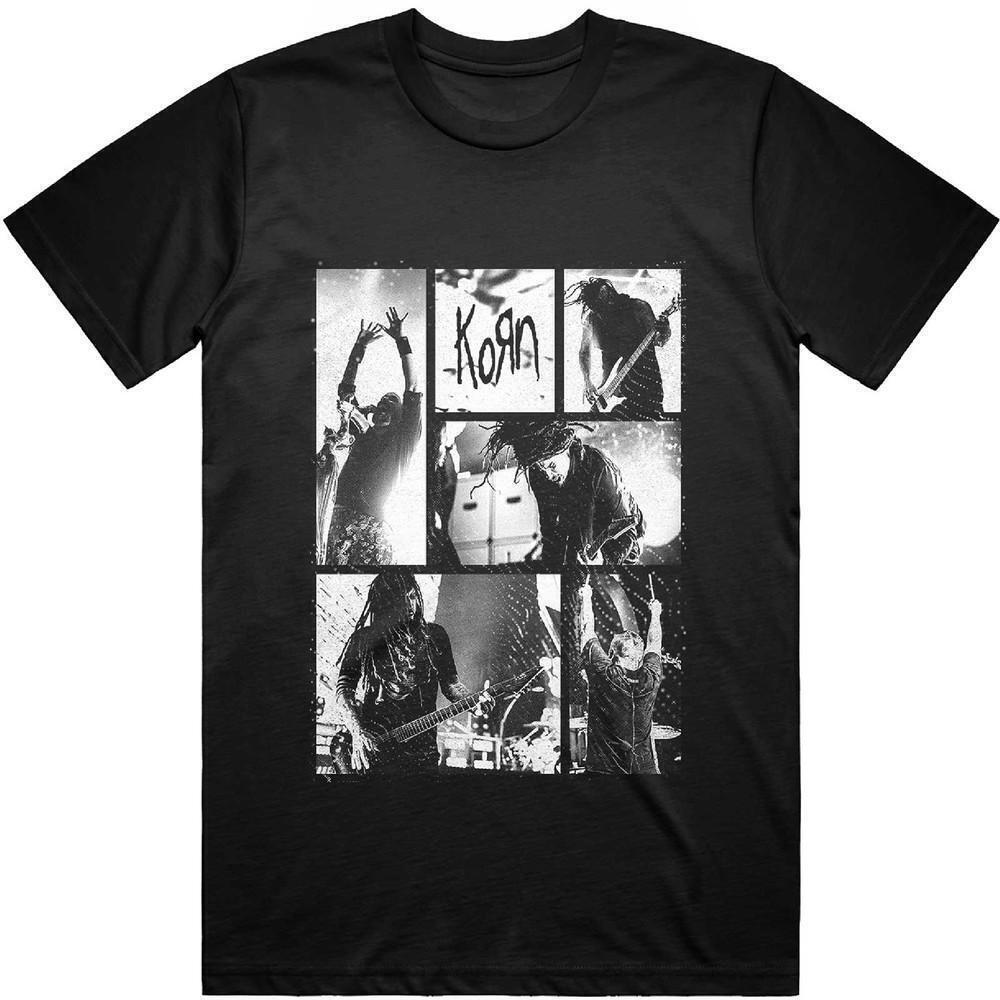 Korn Unisex T Shirt Blocks